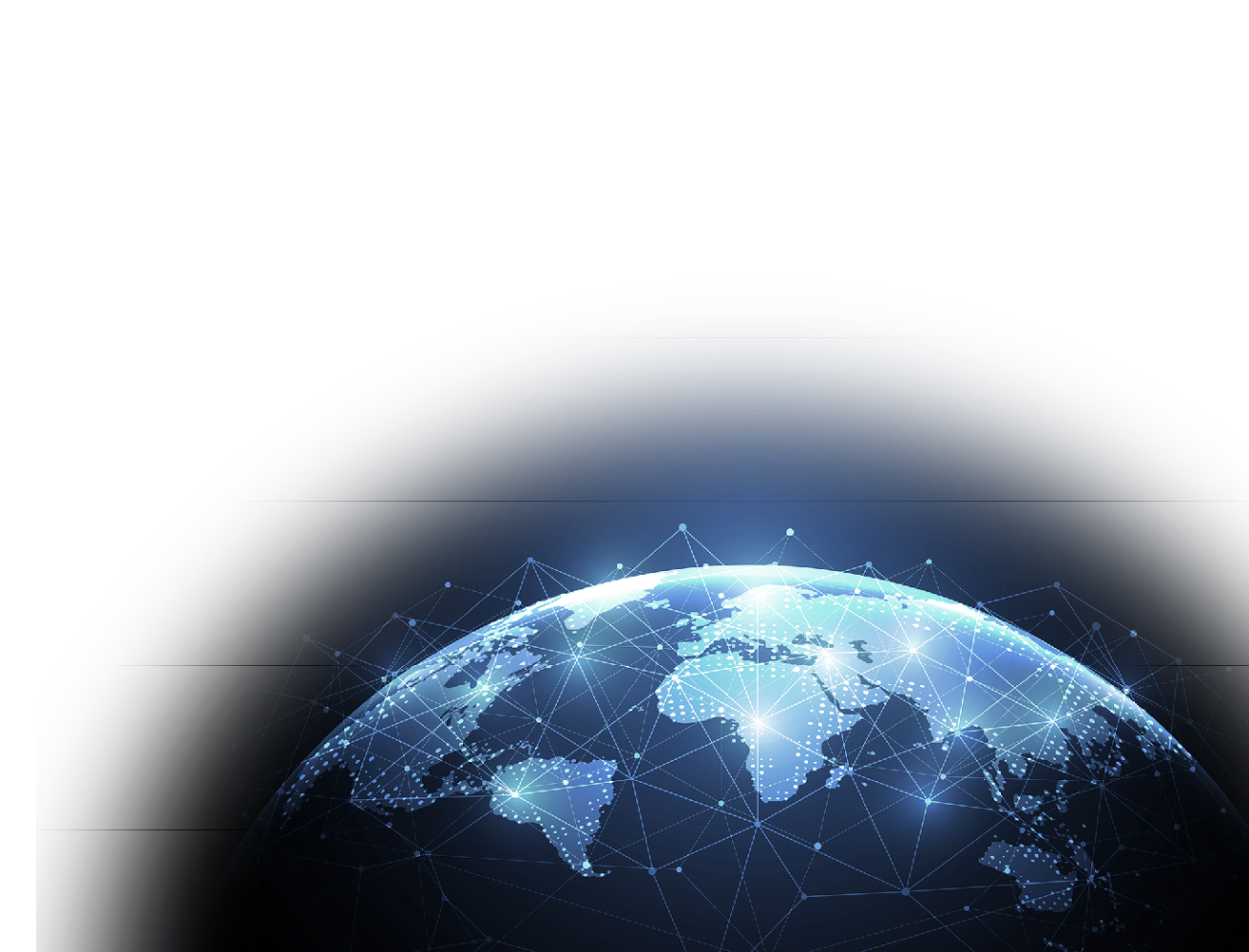 Global network connection. World map point and line composition concept of global business. Vector Illustration