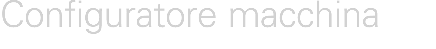 Configuratore macchina