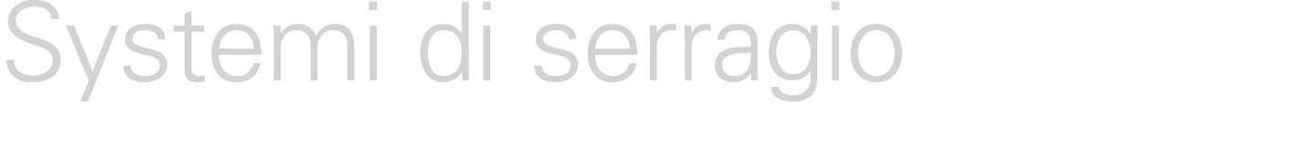 Systemi di serragio