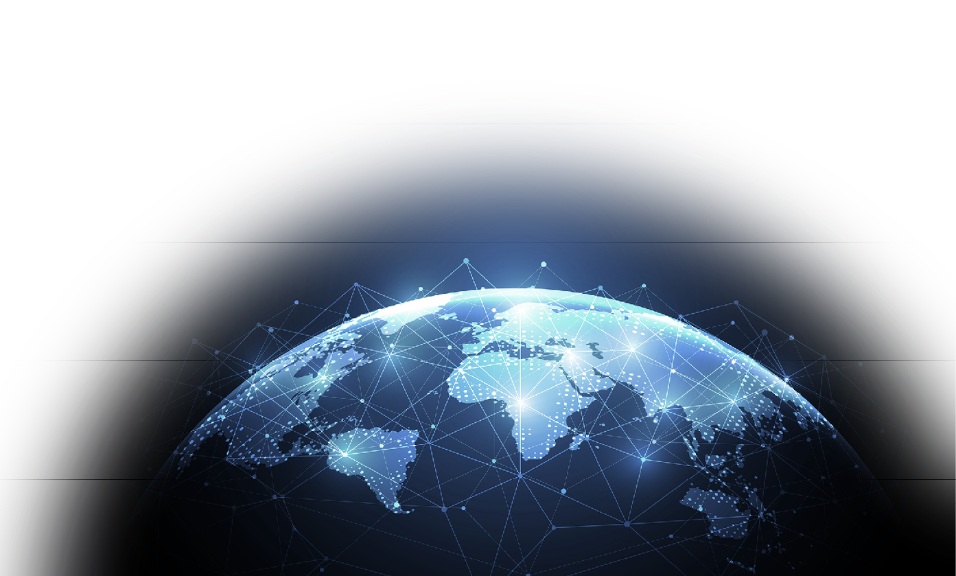 Global network connection. World map point and line composition concept of global business. Vector Illustration