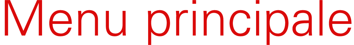 Menu principale