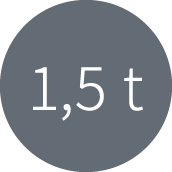 1,5 t