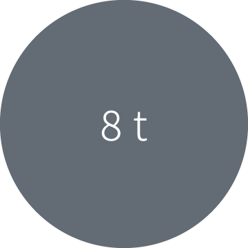 8 t