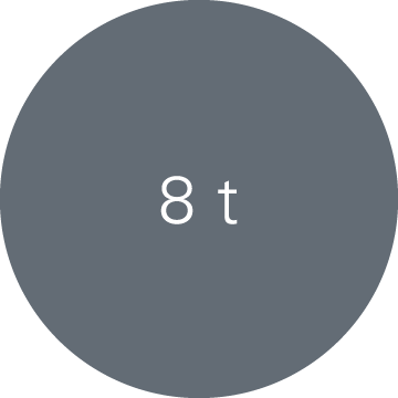 8 t