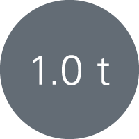 1.0 t