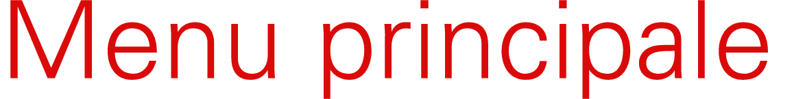 Menu principale