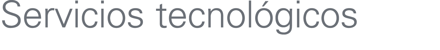Servicios tecnol gicos