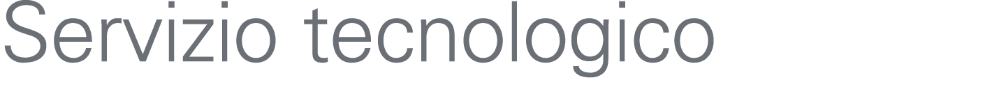 Servizio tecnologico