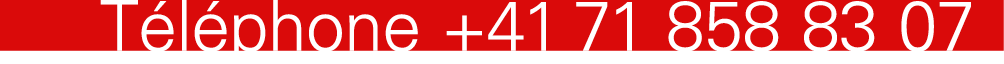 T l phone +41 71 858 83 07