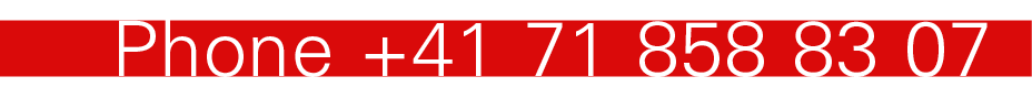 Phone +41 71 858 83 07