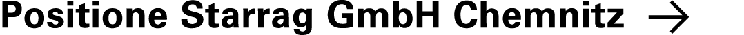 Positione Starrag GmbH Chemnitz ￼